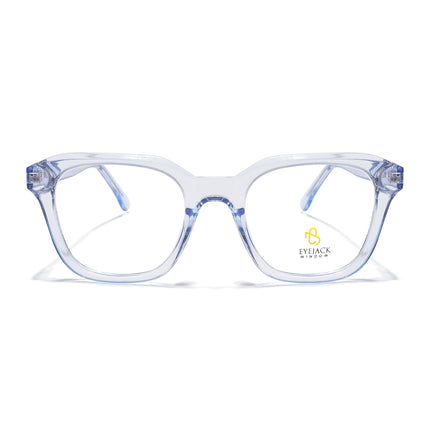Eyejack Light Blue Wayfarer Eyeglasses for Men & Women (668810FCL2431)