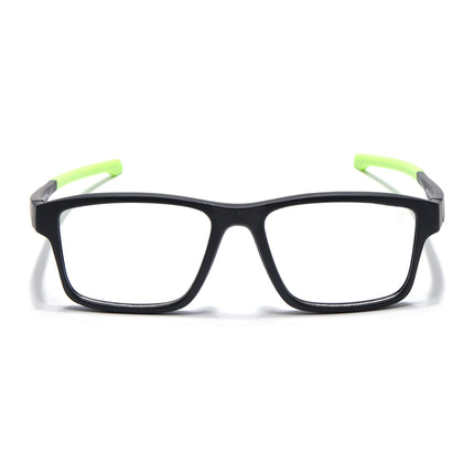 Voyage Active Black Square Eyeglasses for Men & Women - MG5674-C4