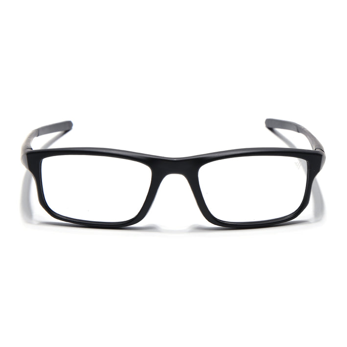Voyage Active Black Rectangle Eyeglasses for Men & Women - MG5677-C1