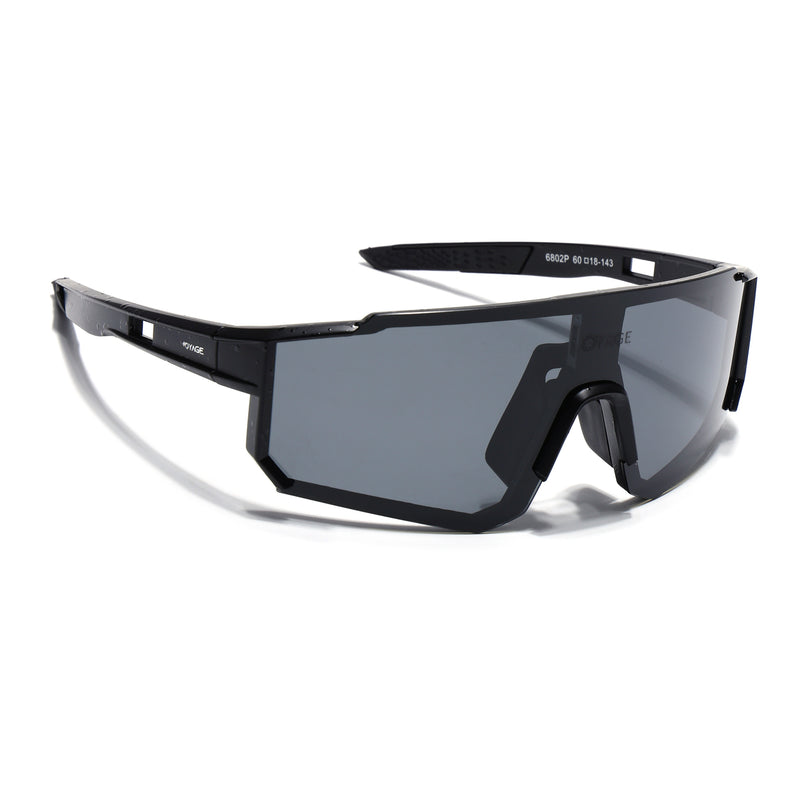 Drift Polarized Sunglasses (Black Lens | Matt Black Frame - PMG5593)