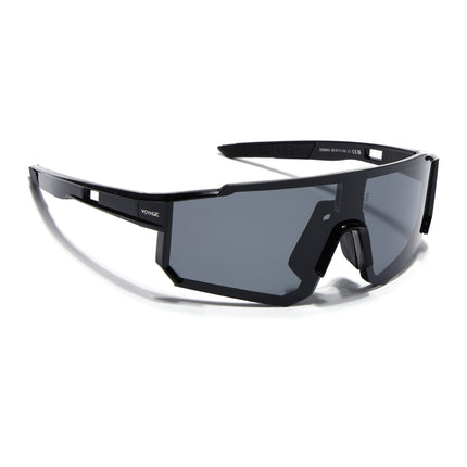 Drift Polarized Sunglasses (Black Lens | Shine Black Frame - PMG5594)
