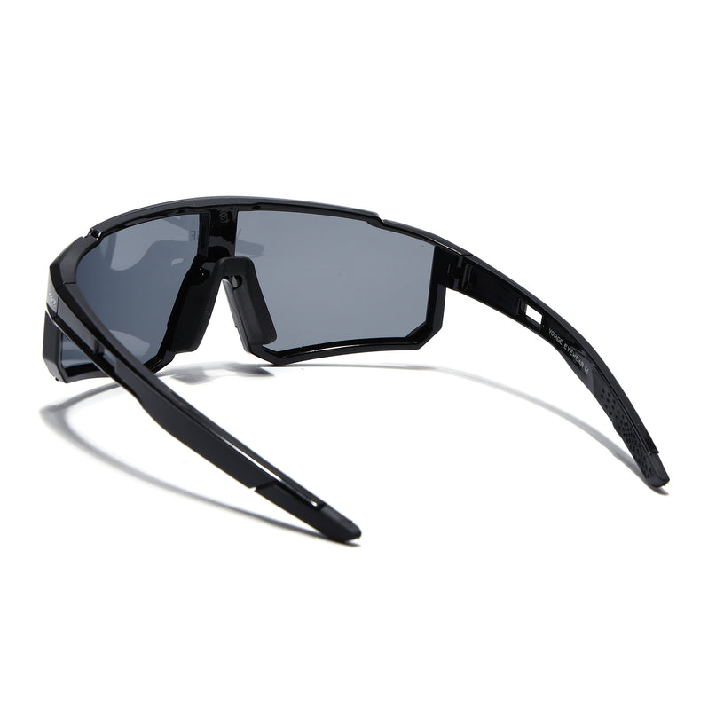 Drift Polarized Sunglasses (Black Lens | Shine Black Frame - PMG5594)