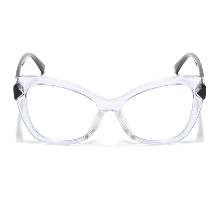 Voyage Transparent Cateye Eyeglasses for Women - MG4009