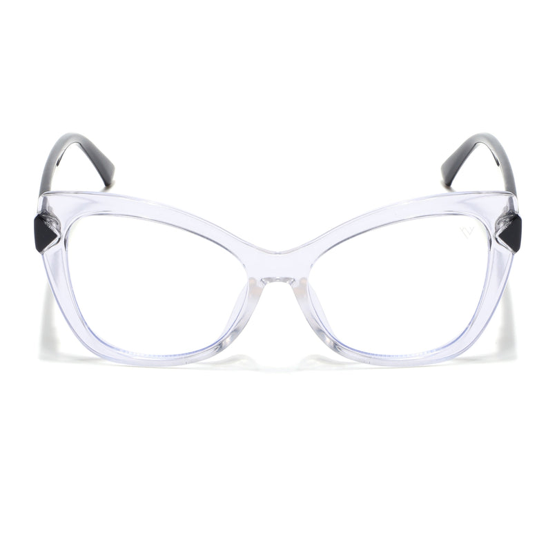 Voyage Transparent Cateye Eyeglasses for Women - MG4009
