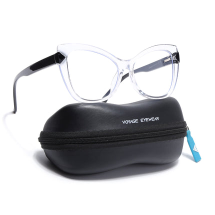 Voyage Transparent Cateye Eyeglasses for Women - MG4009