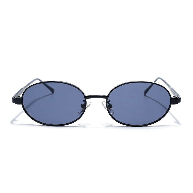 Black Oval Sunglasses | MG7762