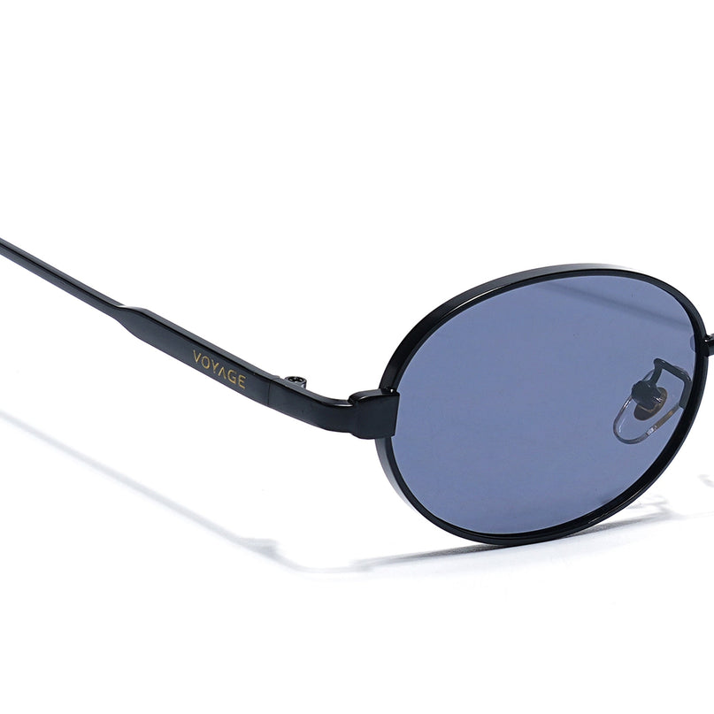 Black Oval Sunglasses | MG7762