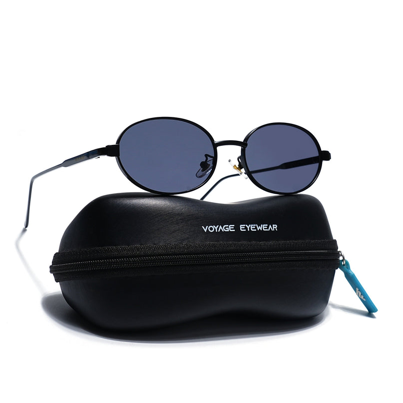 Black Oval Sunglasses | MG7762