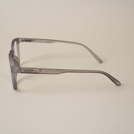 Voyage Air Grey Square Eyeglasses for Men & Women - MG4734-C8
