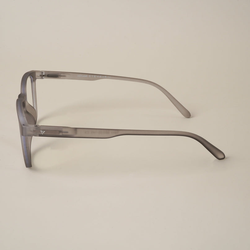 Voyage Air Grey Square Eyeglasses for Men & Women - MG4734-C8
