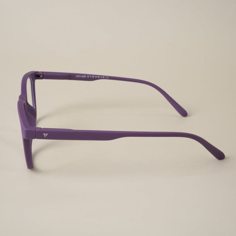 Voyage Air Purple Square Eyeglasses for Men & Women - MG4731-C5