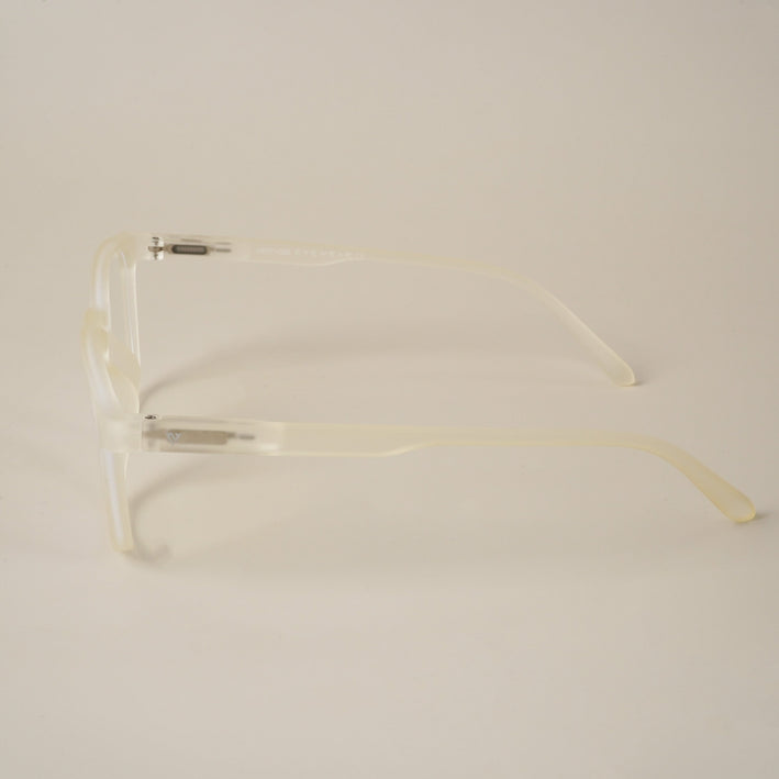 Voyage Air Light Yellow Square Eyeglasses for Men & Women - MG4728-C2