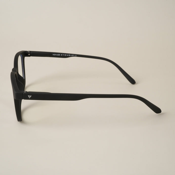 Voyage Air Black Square Eyeglasses for Men & Women - MG4736-C1