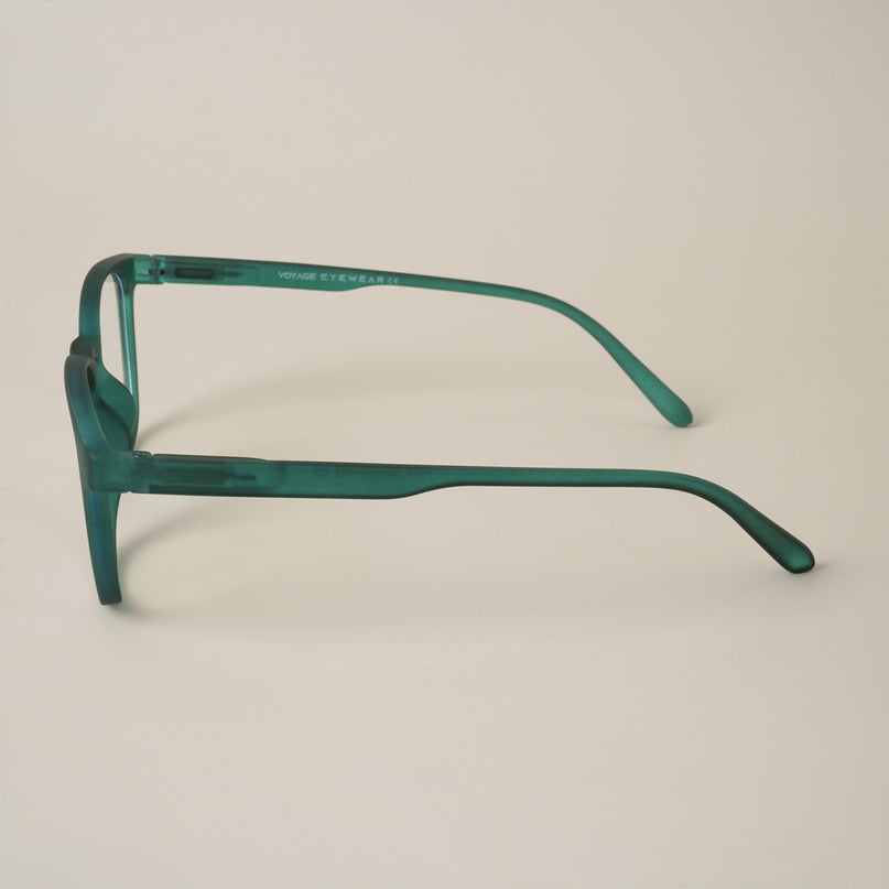 Voyage Air Green Square Eyeglasses for Men & Women - MG4729-C3