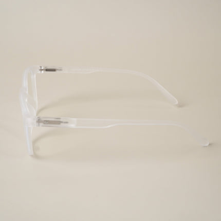 Voyage Air Clear Square Eyeglasses for Men & Women - MG4737-C10