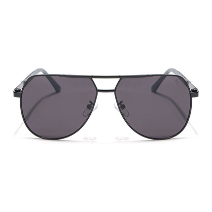 Eyejack Black Aviator Sunglasses for Men & Women (7008CL869)