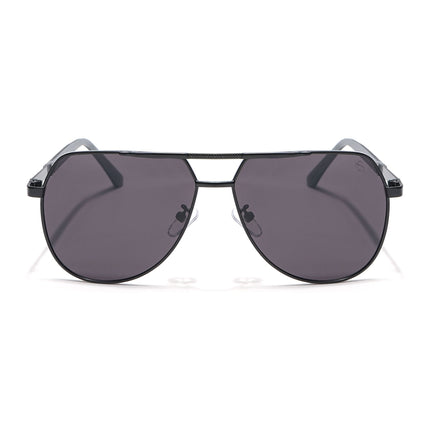 Eyejack Black Aviator Sunglasses for Men & Women (7008CL869)