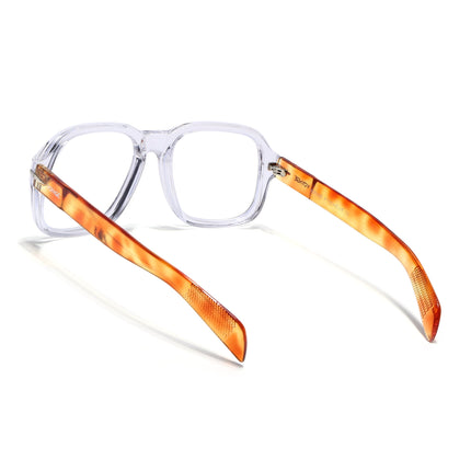 Voyage Transparent Square Eyeglasses for Men & Women - MG4996-C5