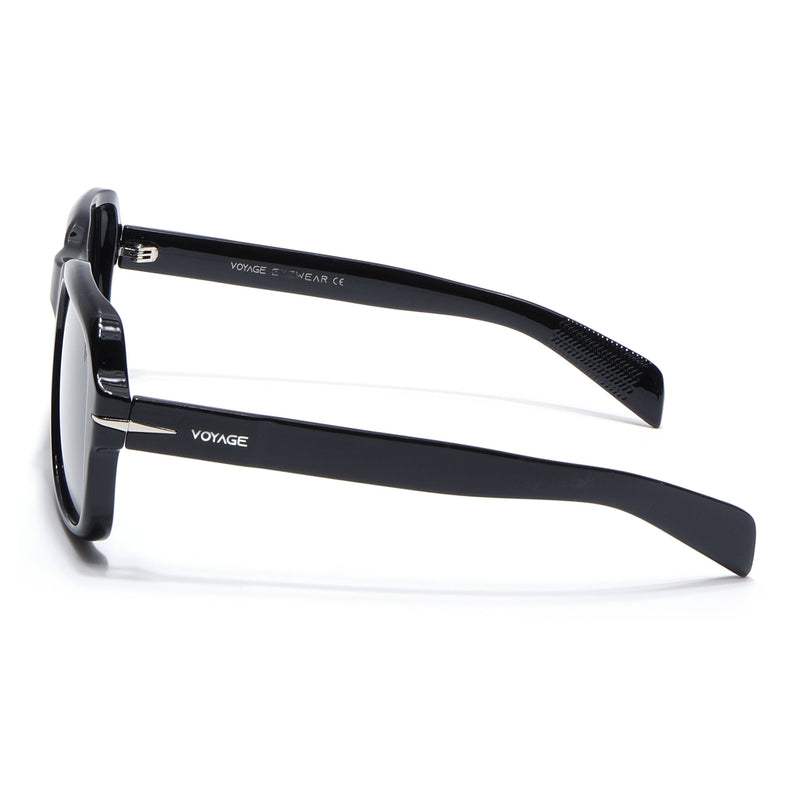 Wayfarer Polarized Sunglasses (Black Lens | Shine Black Frame - PMG4987)
