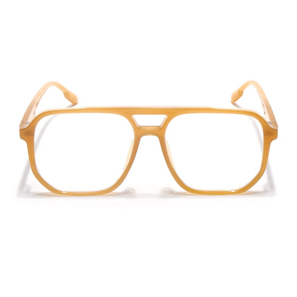 Voyage Maverick Orange Wayfarer Eyeglasses for Men & Women - MG5006-C4