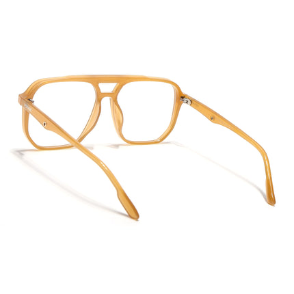 Voyage Maverick Orange Wayfarer Eyeglasses for Men & Women - MG5006-C4