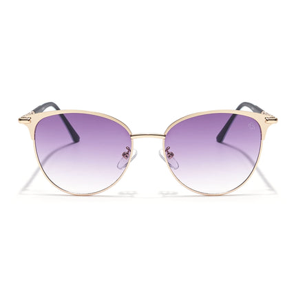 Eyejack Golden Cateye Sunglasses for Women (7031CL820)