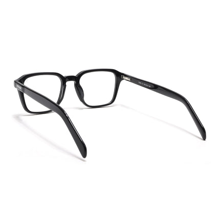 Voyage Select Shine Black Square Eyeglasses for Men & Women - SLMG6482-C1