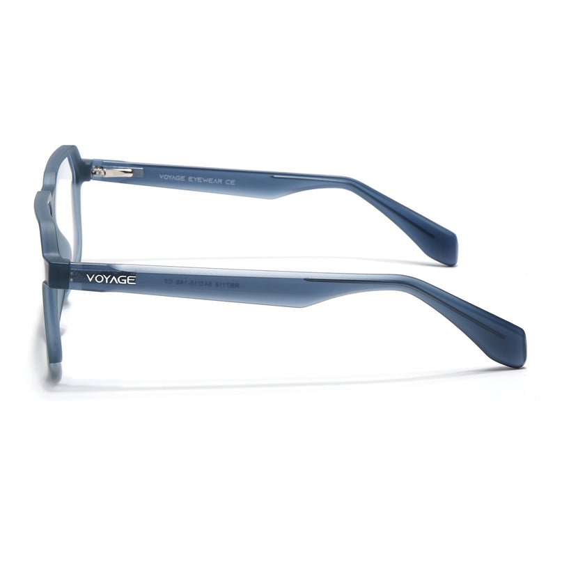 Prizm | Grey Hexagonal Eyeglasses for Men & Women (FMG6719-C2)
