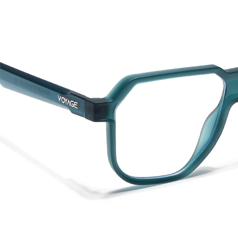 Prizm | Sea Green Hexagonal Eyeglasses for Men & Women (FMG6723-C6)