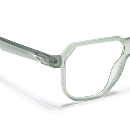 Prizm | Olive Hexagonal Eyeglasses for Men & Women (FMG6724-C7)