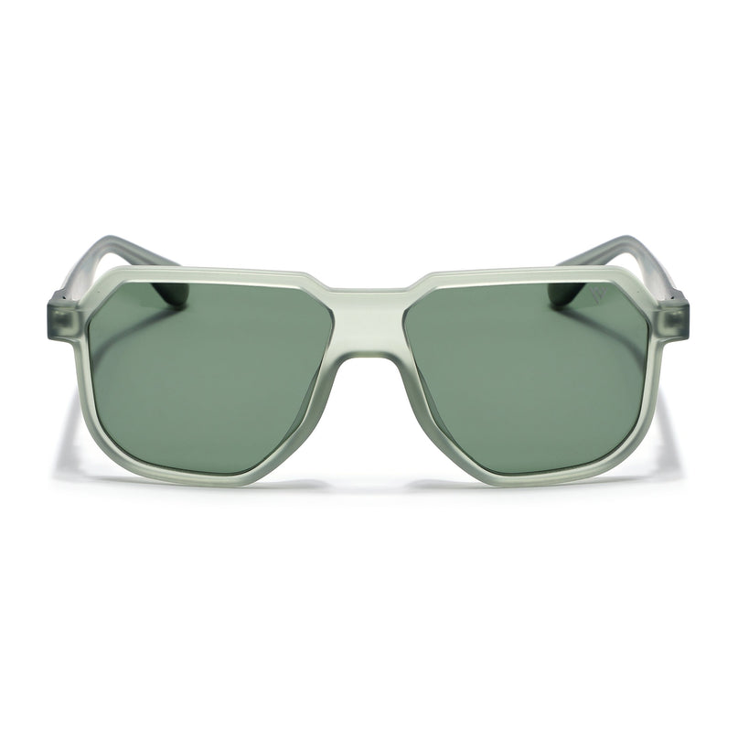 Prizm | Olive Hexagonal Polarized Sunglasses | Olive Lens - PMG6714