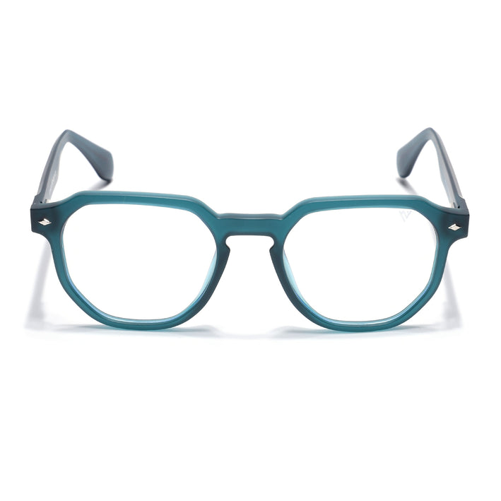 Voyage Sea Green Round Eyeglasses for Men & Women (7122FMG7307-C7)