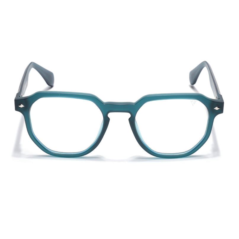 Voyage Sea Green Round Eyeglasses for Men & Women (7122FMG7307-C7)