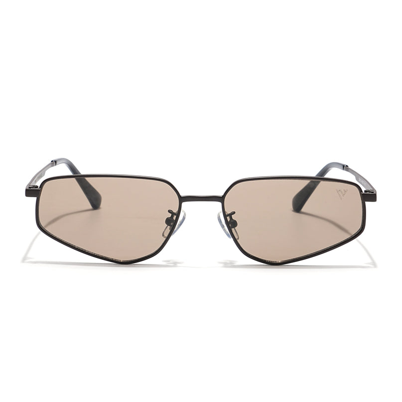 Voyage Select Oval Sunglasses (Light Brown Lens | Brown Frame - SLMG6285)