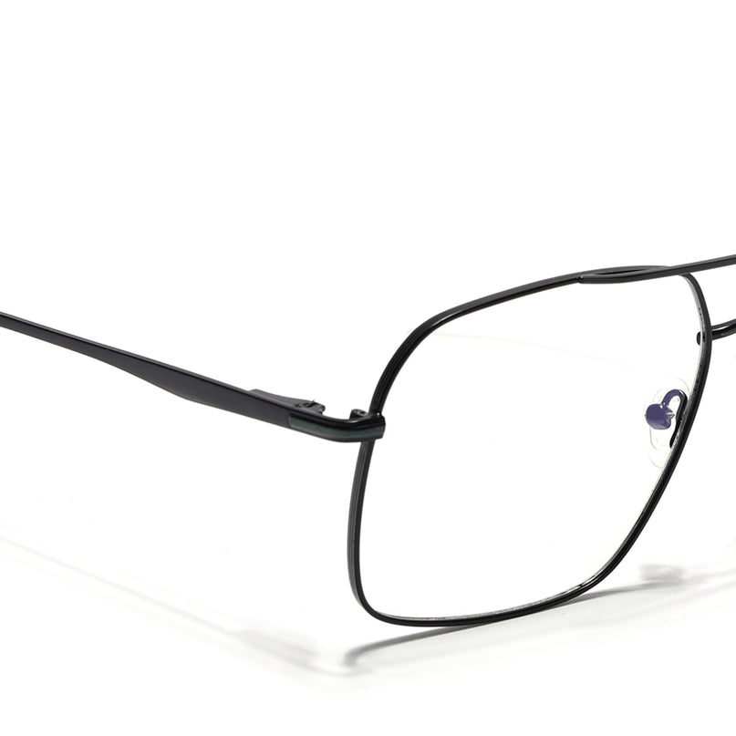 Voyage Black Wayfarer Eyeglasses for Men & Women (73013FMG7065-C1)