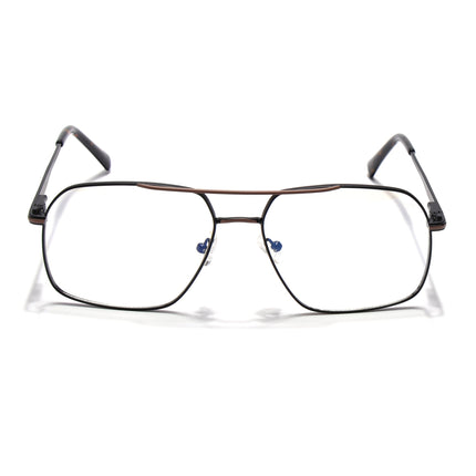 Voyage Black & Brown Wayfarer Eyeglasses for Men & Women (73013FMG7066-C2)