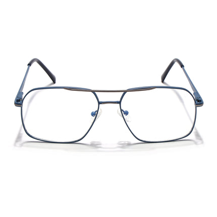 Voyage Sky Blue & Grey Wayfarer Eyeglasses for Men & Women (73013FMG7070-C6)