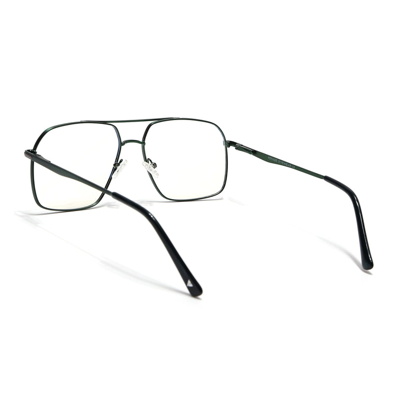 Voyage Green Wayfarer Eyeglasses for Men & Women (73013FMG7071-C7)