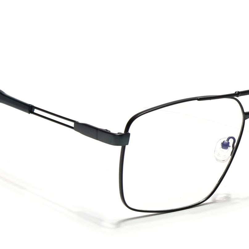 Voyage Black Wayfarer Eyeglasses for Men & Women (73014FMG7072-C1)