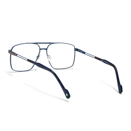 Voyage Sky Blue & Grey Wayfarer Eyeglasses for Men & Women (73014FMG7077-C6)