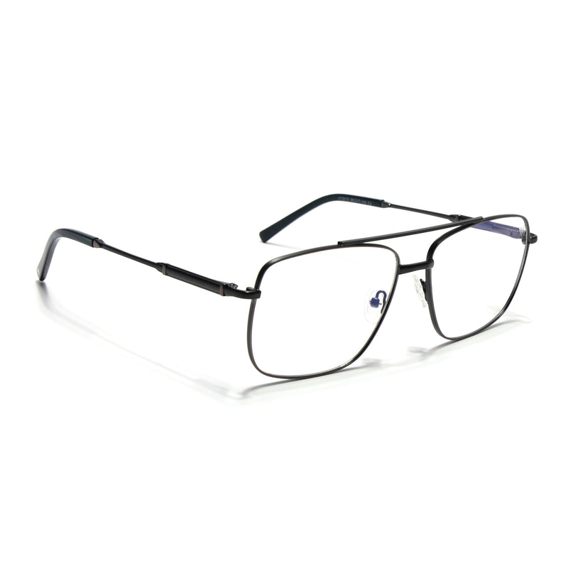 Voyage Shine Green Wayfarer Eyeglasses for Men & Women (73015FMG7084-C6)