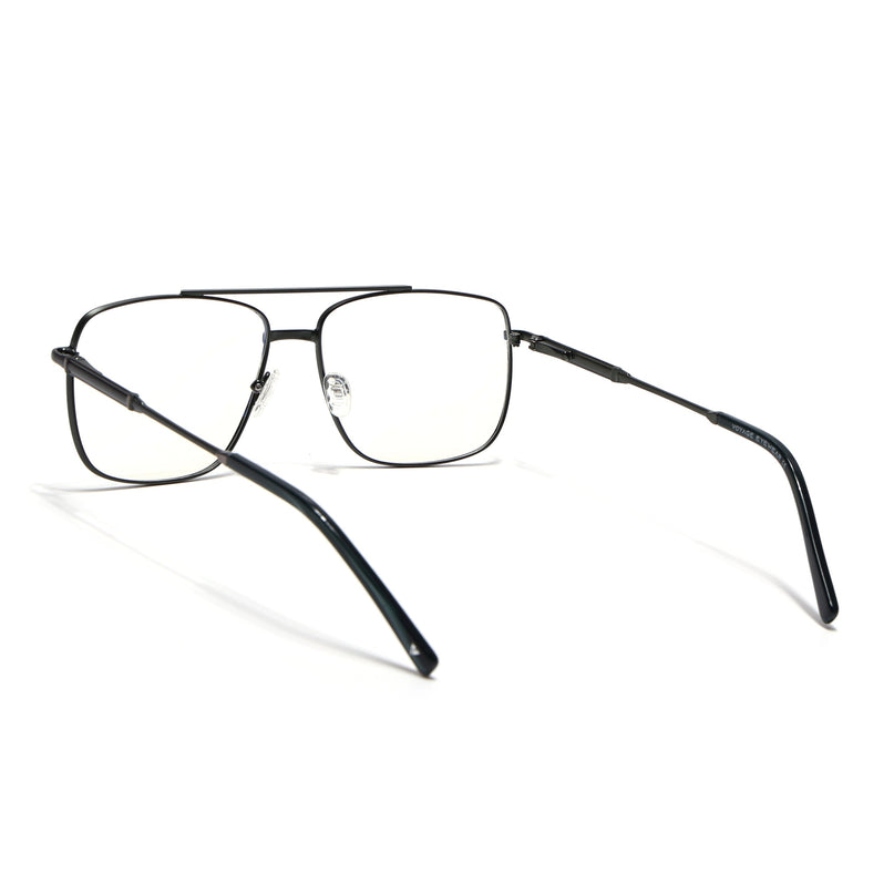 Voyage Shine Green Wayfarer Eyeglasses for Men & Women (73015FMG7084-C6)