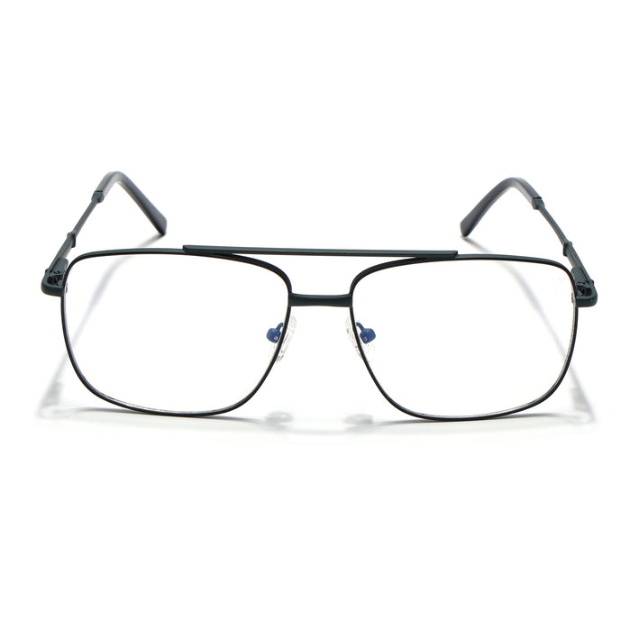 Voyage Matt Green Wayfarer Eyeglasses for Men & Women (73015FMG7085-C7)