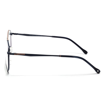 Voyage Blue & Brown Wayfarer Eyeglasses for Men & Women (73016FMG7090-C5)