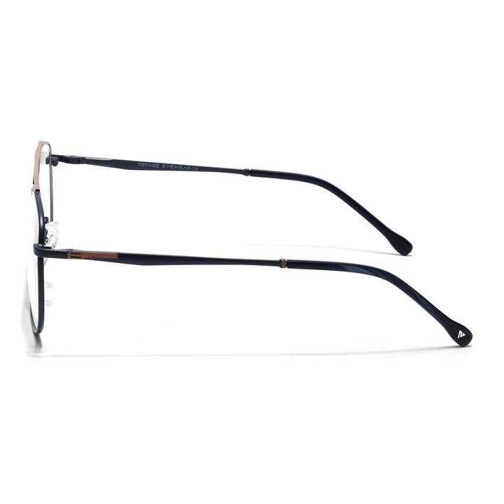 Voyage Blue & Brown Wayfarer Eyeglasses for Men & Women (73016FMG7090-C5)