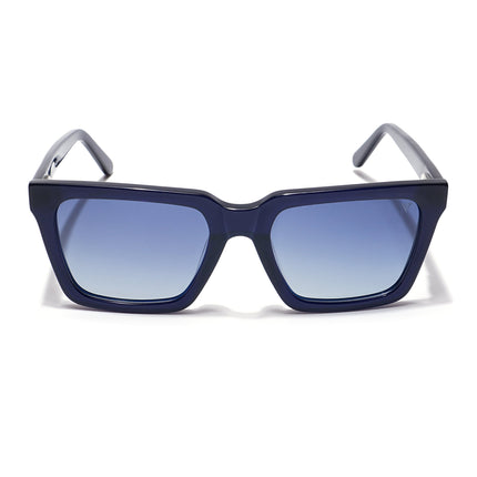 Voyage Select Square Polarized Sunglasses (Grey Lens | Navy Blue Frame - SLPMG5971)