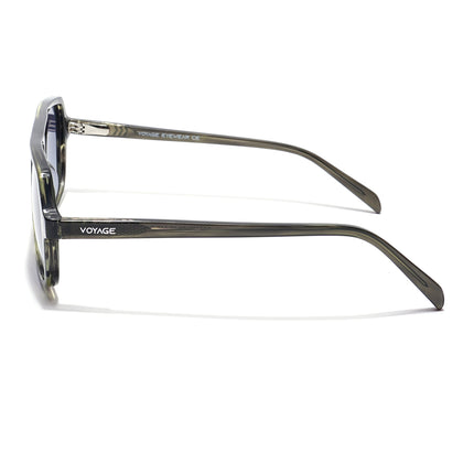 Voyage Select Square Polarized Sunglasses (Grey Lens | Olive Frame - SLPMG5986)