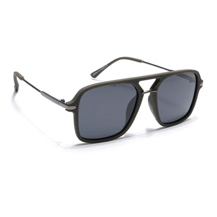 Eyejack Olive Wayfarer Polarized Sunglasses for Men & Women (7503PCL1280)