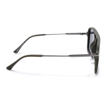 Eyejack Olive Wayfarer Polarized Sunglasses for Men & Women (7503PCL1280)