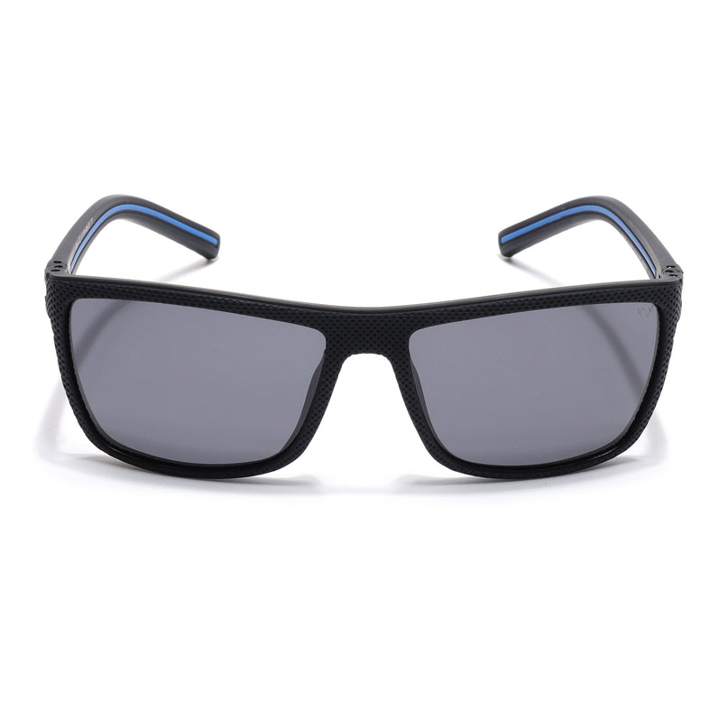Black Wayfarer Polarized Sunglasses - PMG4295